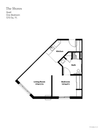 Floorplan of The Shores, Assisted Living, Memory Care, Pleasant Hill, IA 13