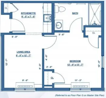 Floorplan of Wheatfield Commons, Assisted Living, North Tonawanda, NY 2