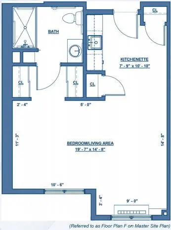Floorplan of Wheatfield Commons, Assisted Living, North Tonawanda, NY 3