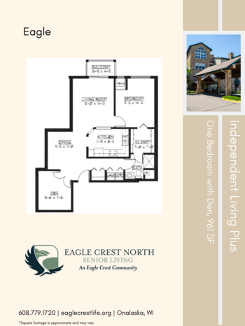 Floorplan of Eagle Crest North, Assisted Living, Memory Care, Onalaska, WI 10