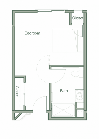 Floorplan of Legacy House Avondale, Assisted Living, Avondale, AZ 1
