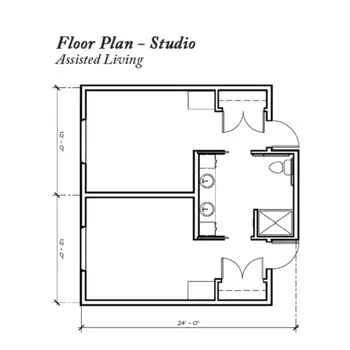 Floorplan of Lenity Senior Living, Assisted Living, Memory Care, Caldwell, ID 7