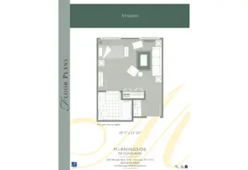 Floorplan of Morningside of Cleveland, Assisted Living, Cleveland, TN 4