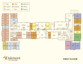 Floorplan of Oakmont of Camarillo, Assisted Living, Camarillo, CA 6