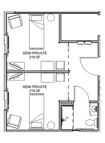 Floorplan of S.E.M. Haven Health & Residential Care Center, Assisted Living, Milford, OH 6