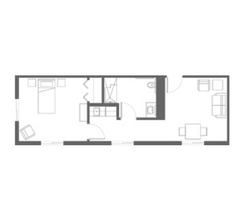 Floorplan of The Residences of United Homecare, Assisted Living, Miami, FL 2