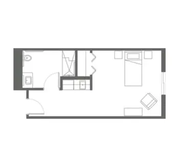 Floorplan of The Residences of United Homecare, Assisted Living, Miami, FL 3