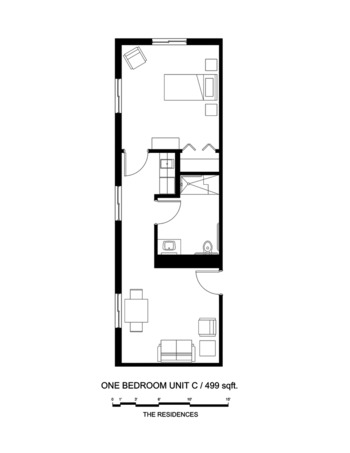 Floorplan of The Residences of United Homecare, Assisted Living, Miami, FL 5