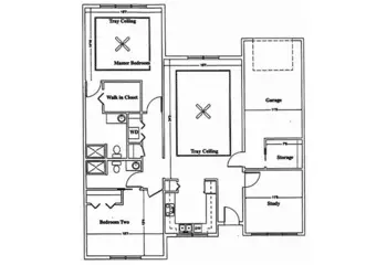 Floorplan of The Terrace at Priceville, Assisted Living, Memory Care, Decatur, AL 4