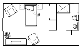Floorplan of Vista Mesa Assisted Living Residence, Assisted Living, Cortez, CO 1