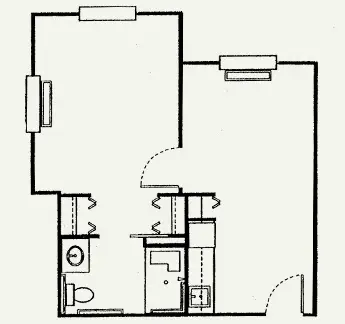 Floorplan of Eden Terrace of Spartanburg, Assisted Living, Memory Care, Spartanburg, SC 1