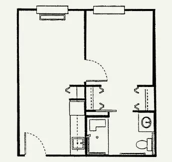 Floorplan of Eden Terrace of Spartanburg, Assisted Living, Memory Care, Spartanburg, SC 3