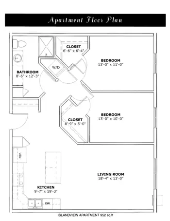 Floorplan of Keller Lake Commons, Assisted Living, Big Lake, MN 3