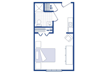 Floorplan of Morningside of Sterling, Assisted Living, Sterling, IL 3