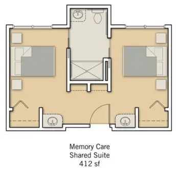 Floorplan of Morningstar of Sparks, Assisted Living, Memory Care, Sparks, NV 3