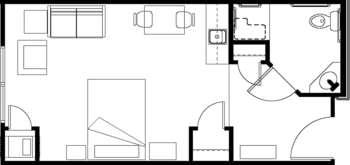 Floorplan of Mt. Carmel Community Benton, Assisted Living, Memory Care, Benton, AR 2