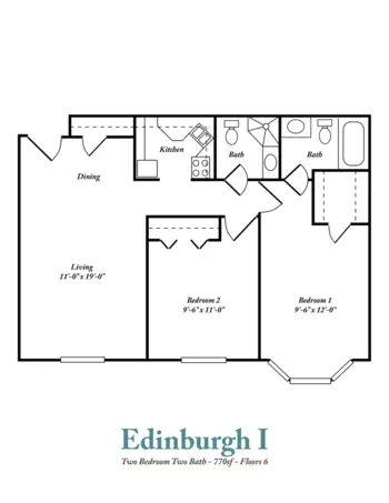 Floorplan of Tealridge Assisted Living, Assisted Living, Memory Care, Edmond, OK 9