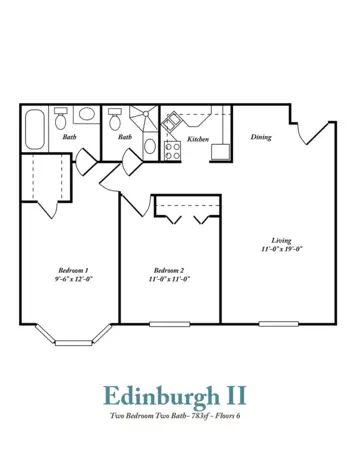 Floorplan of Tealridge Assisted Living, Assisted Living, Memory Care, Edmond, OK 10