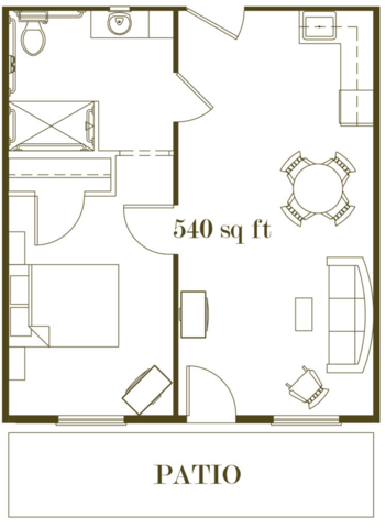 Floorplan of Country Lane Retirement Village, Assisted Living, Memory Care, O Neill, NE 1