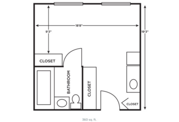 Floorplan of Morningside of Vestavia Hills, Assisted Living, Memory Care, Vestavia Hills, AL 2