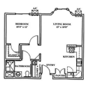 Floorplan of Prairie Meadows Senior Living, Assisted Living, Memory Care, Kasson, MN 1