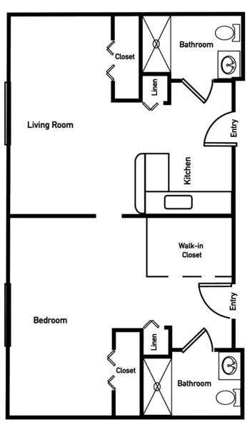 Floorplan of The Cove at Marsh Landing, Assisted Living, Jax Bch, FL 2