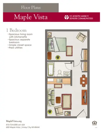 Floorplan of Trinity Health Senior Communities, Assisted Living, Madison, FL 10