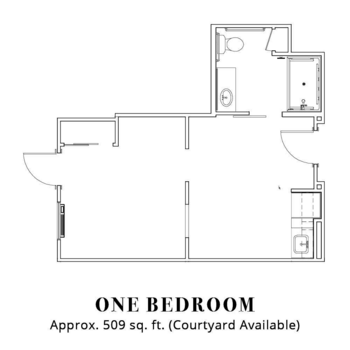 Floorplan of Willow Bend, Assisted Living, Memory Care, Denton, TX 2