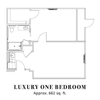 Floorplan of Willow Bend, Assisted Living, Memory Care, Denton, TX 3
