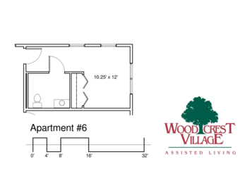 Floorplan of Woodcrest Village, Assisted Living, New London, NH 13