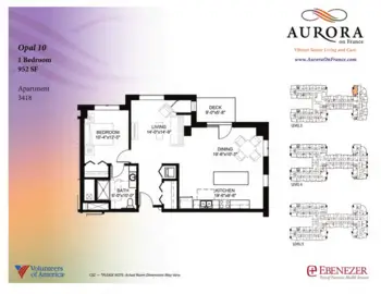 Floorplan of Aurora on France, Assisted Living, Memory Care, Edina, MN 18