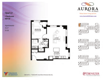 Floorplan of Aurora on France, Assisted Living, Memory Care, Edina, MN 20
