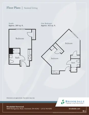 Floorplan of Brookdale Kenwood, Assisted Living, Cincinnati, OH 1