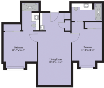 Floorplan of Carmel Terrace Assisted Living, Assisted Living, Framingham, MA 1