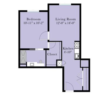 Floorplan of Carmel Terrace Assisted Living, Assisted Living, Framingham, MA 2