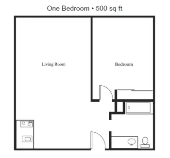 Floorplan of Junction City Retirement and Assisted Living Community, Assisted Living, Junction City, OR 3