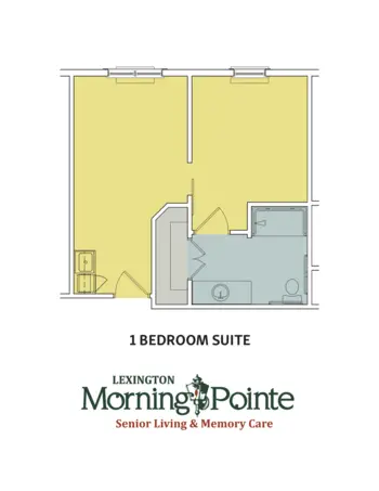 Floorplan of Lexington Morning Pointe, Assisted Living, Lexington, KY 1