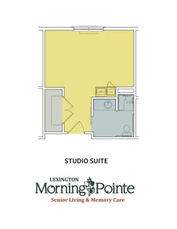 Floorplan of Lexington Morning Pointe, Assisted Living, Lexington, KY 4
