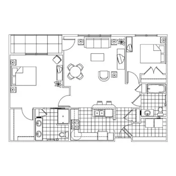 Floorplan of MacKenzie Place - Fort Collins, Assisted Living, Fort Collins, CO 4