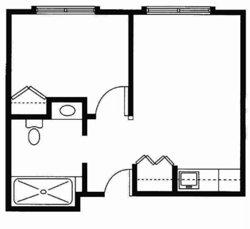 Floorplan of Maurice House, Assisted Living, Millville, NJ 2