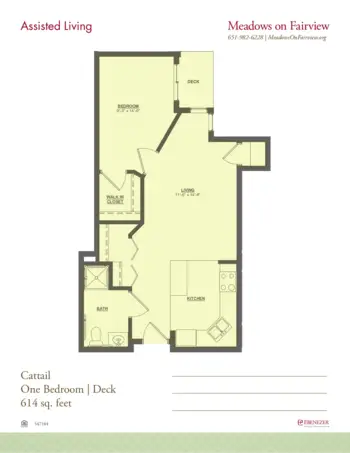 Floorplan of Meadows on Fairview, Assisted Living, Memory Care, Wyoming, MN 17