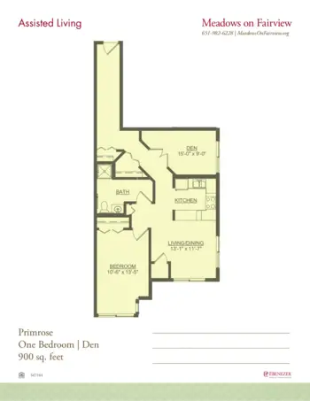 Floorplan of Meadows on Fairview, Assisted Living, Memory Care, Wyoming, MN 18