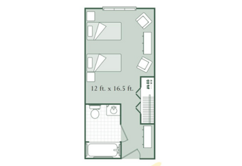 Floorplan of Morningside of Concord, Assisted Living, Concord, NC 2