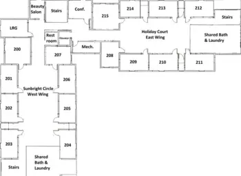 Floorplan of Nagel Assisted Living, Assisted Living, Memory Care, Waconia, MN 1