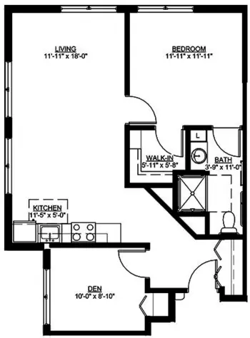 Floorplan of Orchard Path, Assisted Living, Memory Care, Apple Valley, MN 3