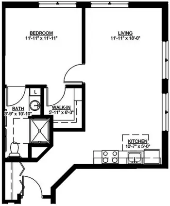 Floorplan of Orchard Path, Assisted Living, Memory Care, Apple Valley, MN 7