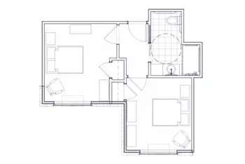 Floorplan of The Peaks at Old Laramie Trail, Assisted Living, Lafayette, CO 4