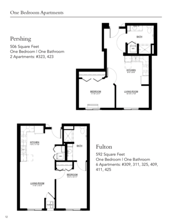 Floorplan of The Waters on 50th, Assisted Living, Memory Care, Minneapolis, MN 2