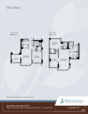 Floorplan of Brookdale Lake Shore Drive, Assisted Living, Chicago, IL 4