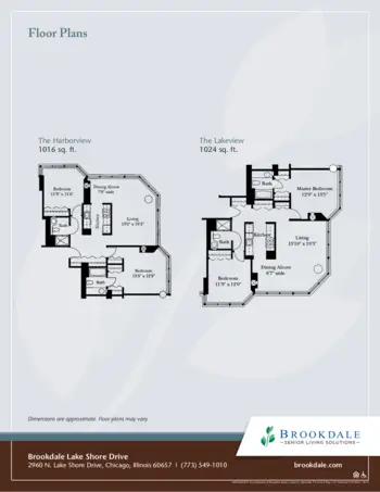 Floorplan of Brookdale Lake Shore Drive, Assisted Living, Chicago, IL 5